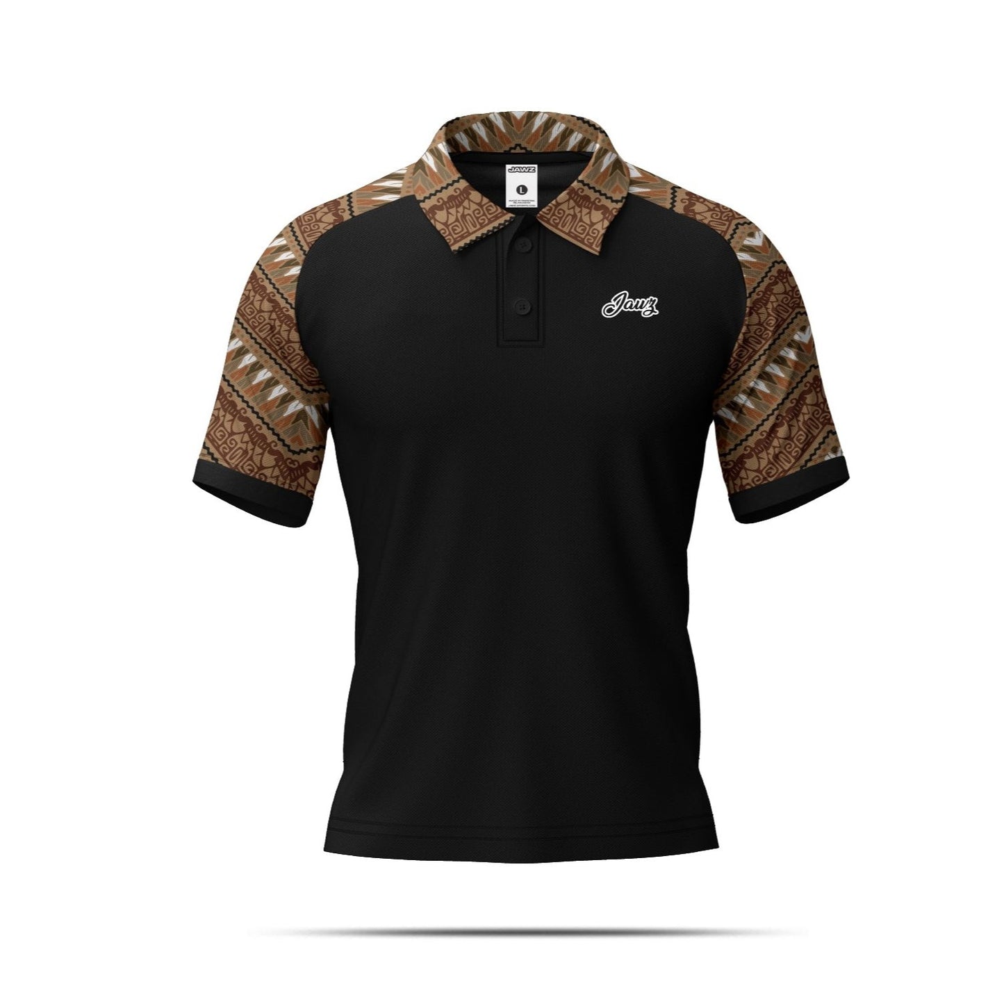 TRIBAL POLO SHIRT (BLACK EDITION)