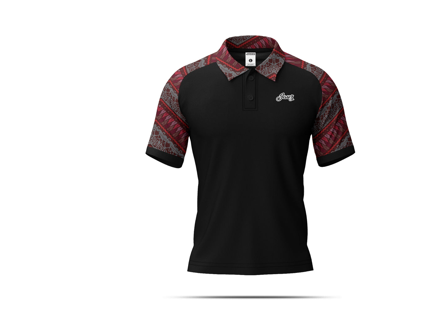 TRIBAL POLO SHIRT (BLACK EDITION)