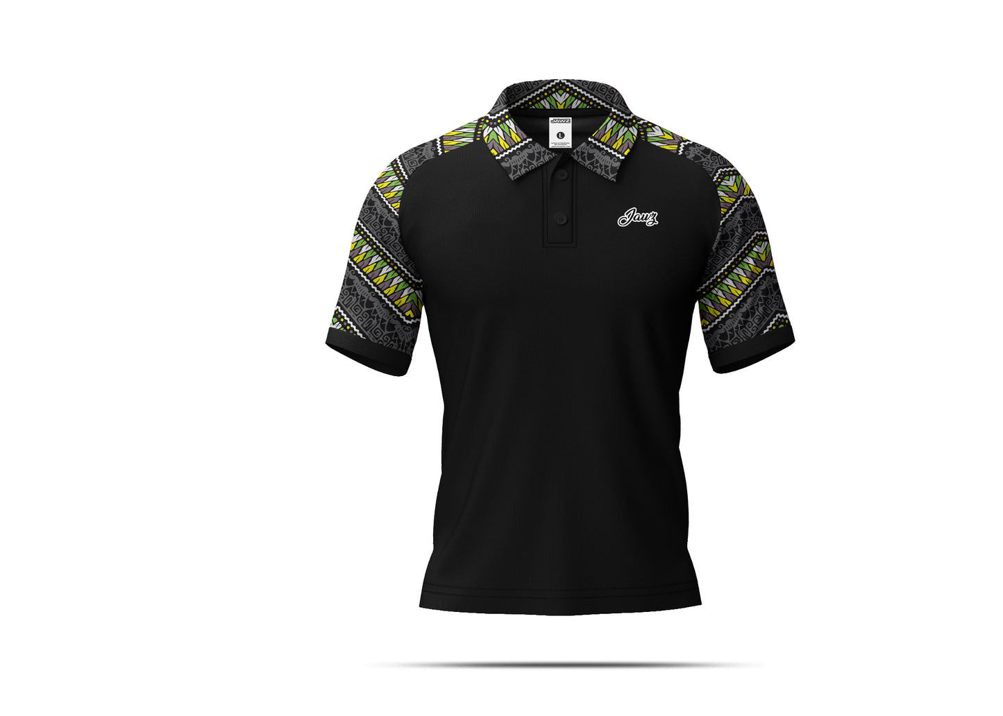 TRIBAL POLO SHIRT (BLACK EDITION)