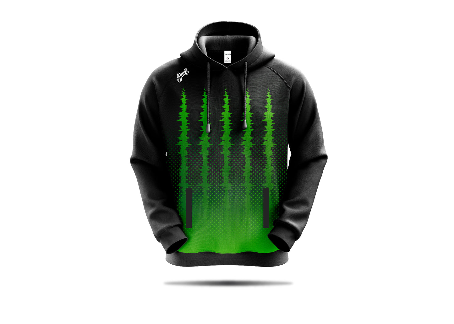 Blue peak athletic hoody