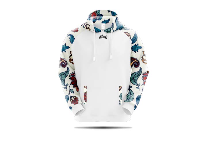 Ecoactive-white HOODY