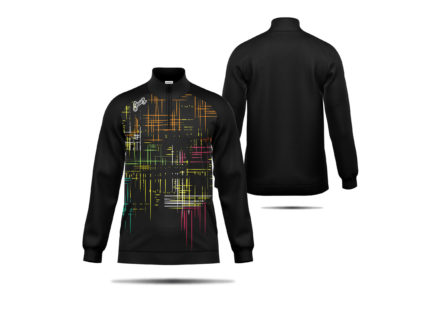 sharpfit half zipper