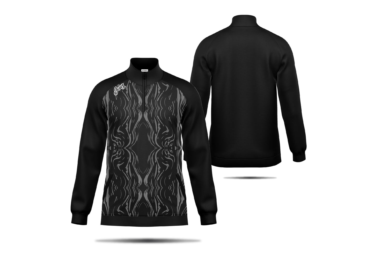 SilverStride half zipper