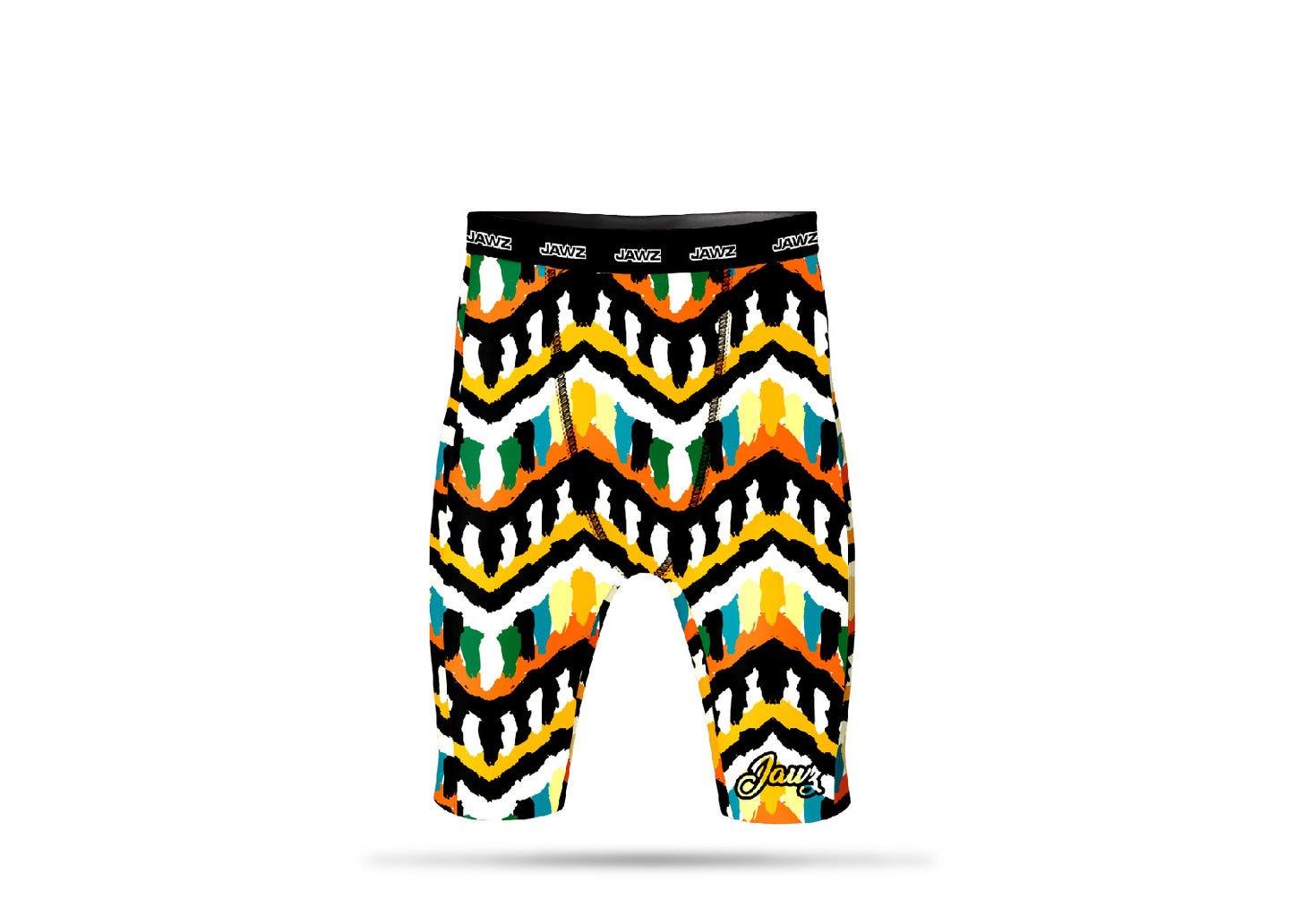 ZIGZAG COMPRESSION SHORTS EXTENDED