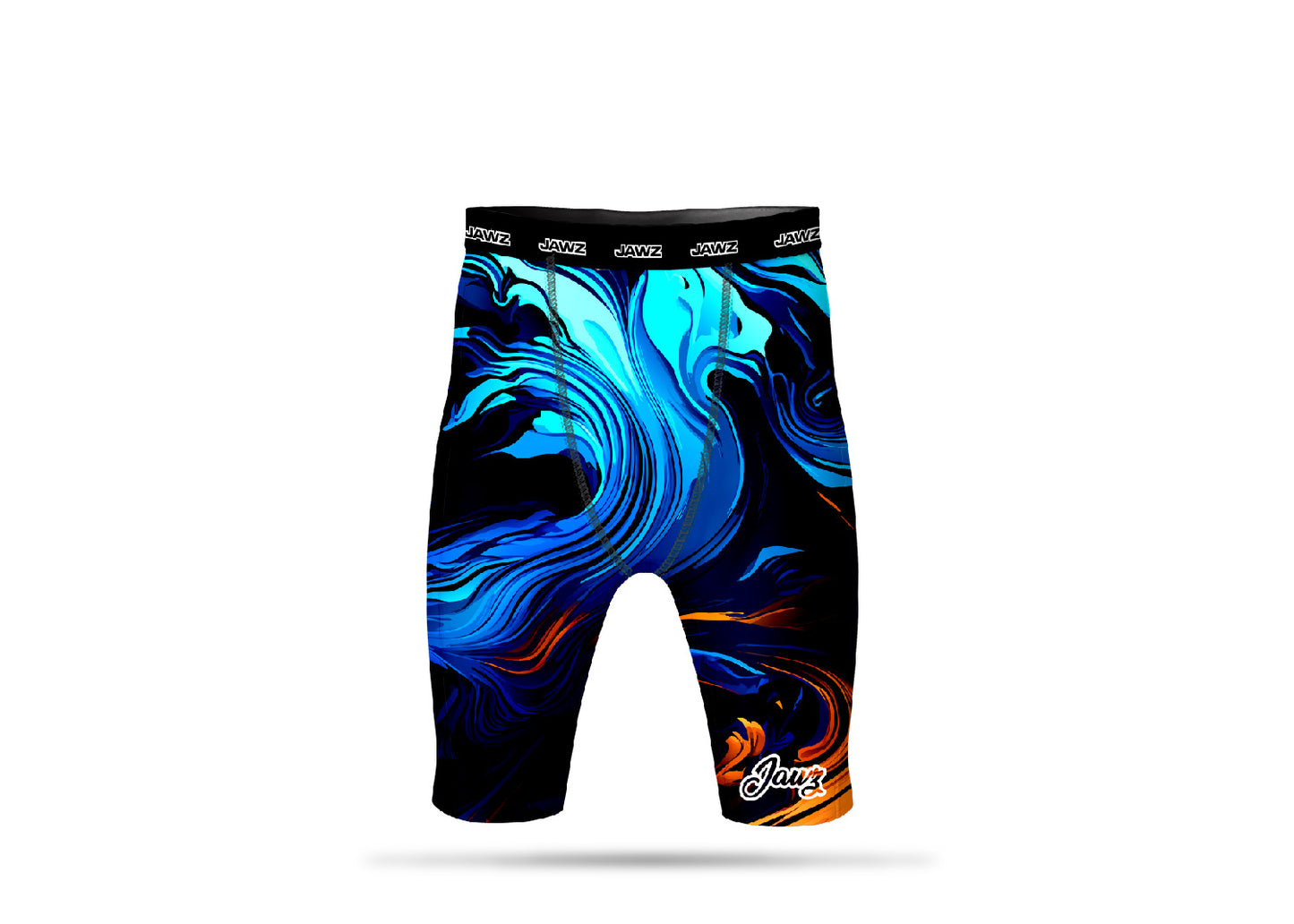 WAVY COMPRESSION SHORTS EXTENDED