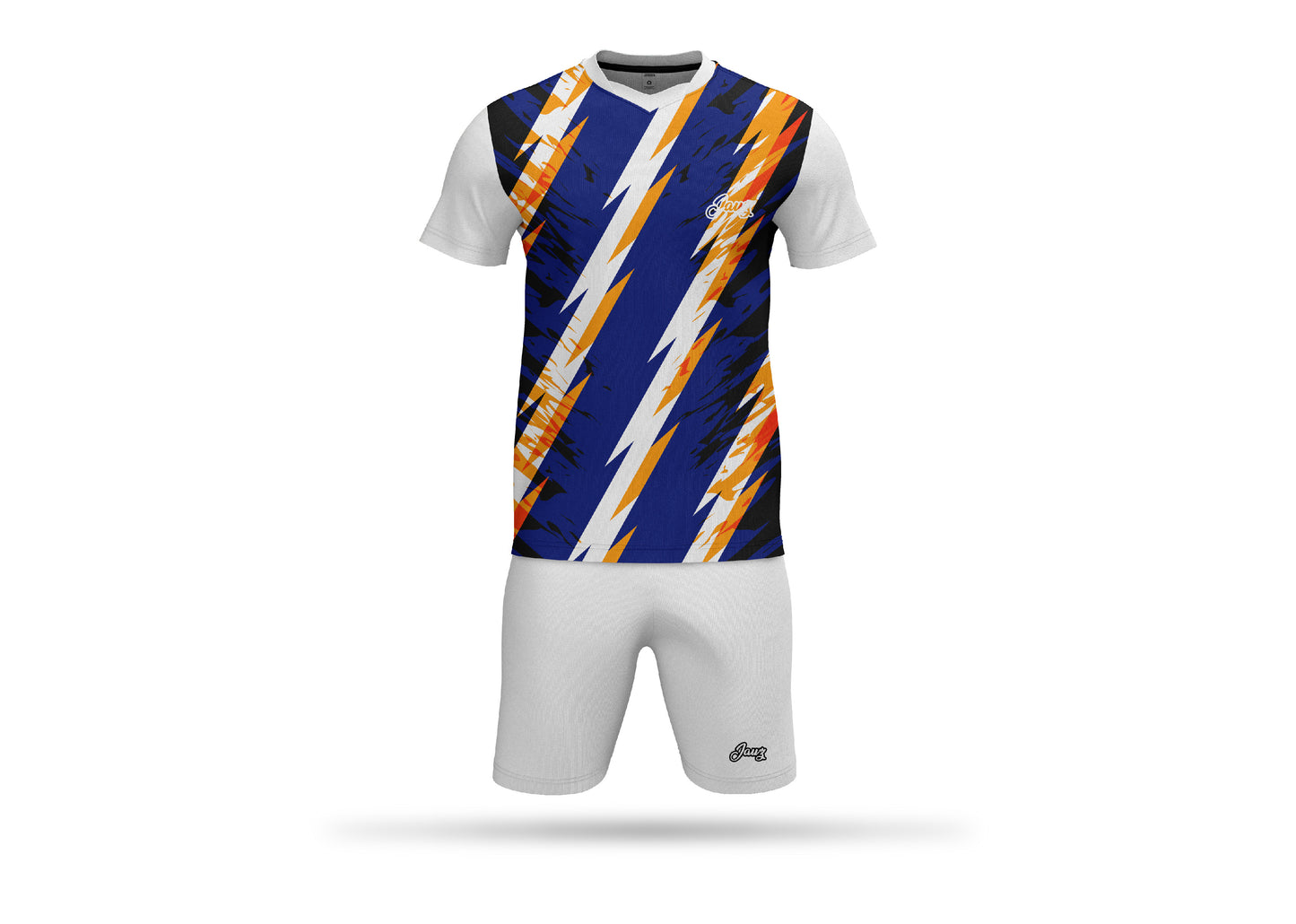 Uplifted soccer uniform