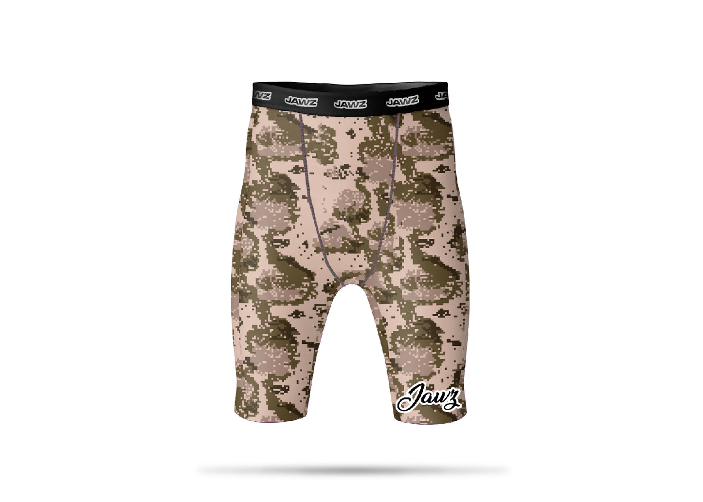 CAMO V-10 COMPRESSION SHORTS EXTENDED