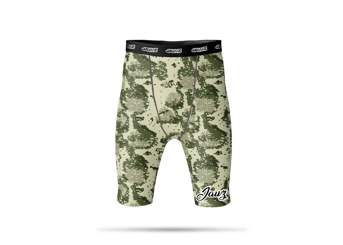 CAMO V-10 COMPRESSION SHORTS EXTENDED