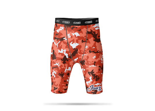 CAMO V-7 COMPRESSION SHORTS EXTENDED