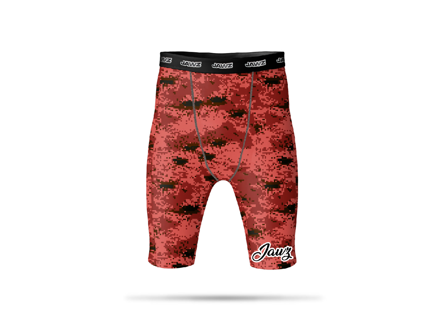 CAMO V-8 COMPRESSION SHORTS EXTENDED