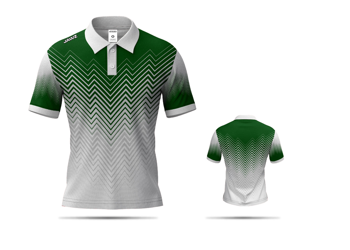 WEAVY GREEN GOLF SHIRT